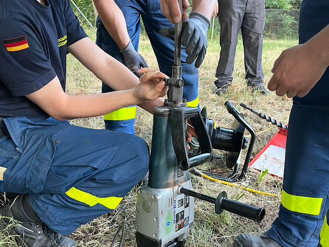Aufbrech- und Bohrhammer