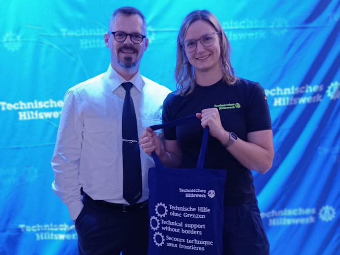 Ehrung Flutmedaille
