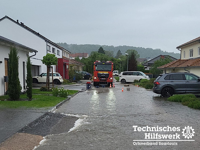 Einsatz Saarland Hochwasser