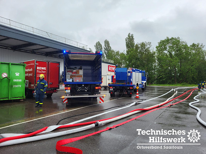 Einsatz Saarland Hochwasser
