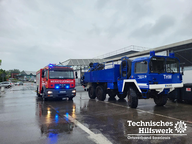 Einsatz Saarland Hochwasser