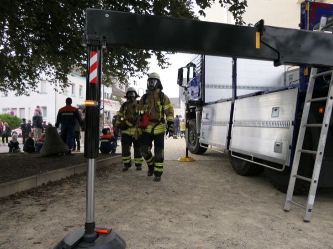 Jahreshauptübung Feuerwehr Saarlouis