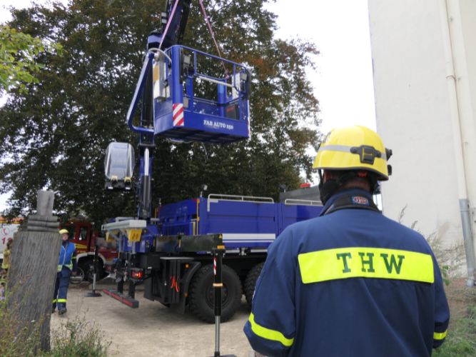 Jahreshauptübung Feuerwehr Saarlouis