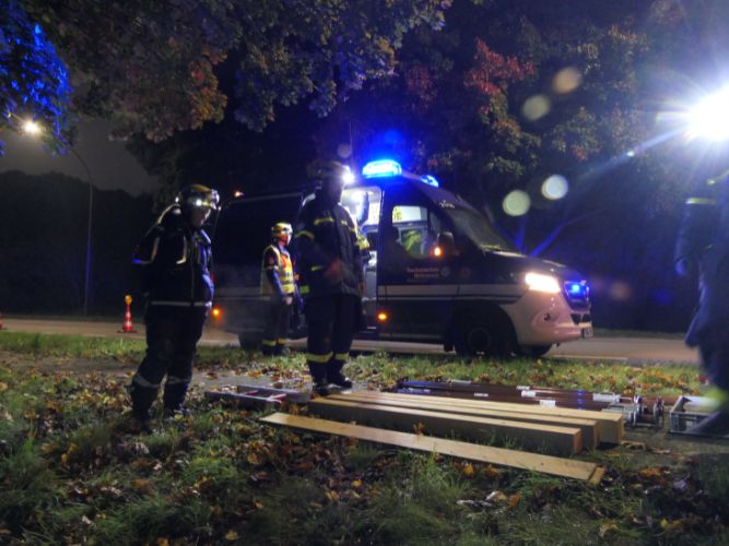 Dienstags-Ausbildung Abstützen