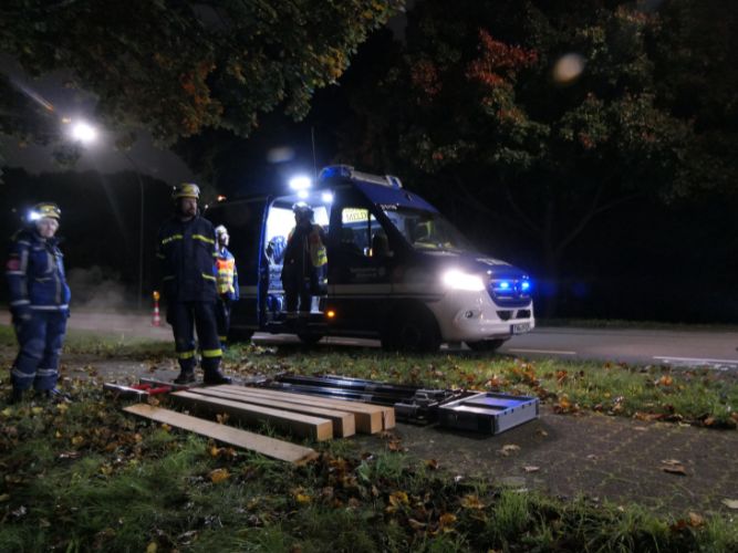 Dienstags-Ausbildung Abstützen