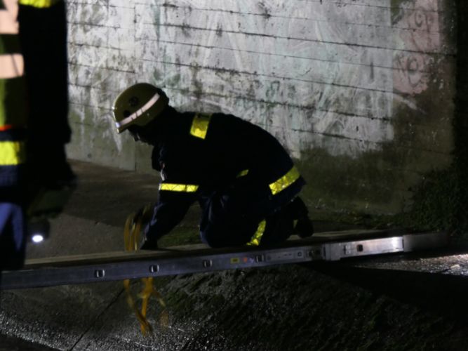 Dienstags-Ausbildung Abstützen