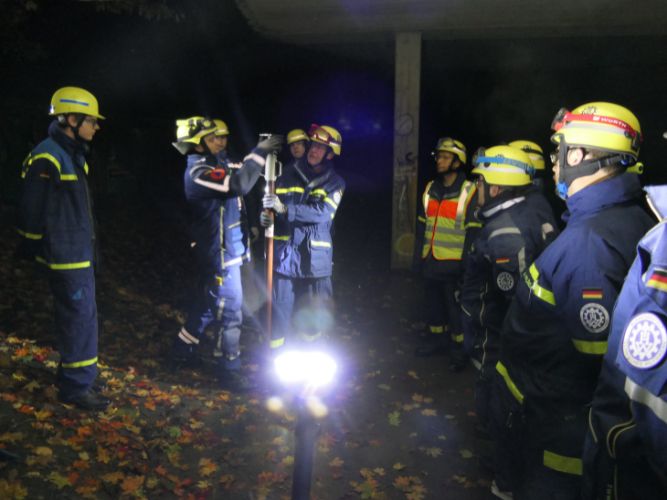 Dienstags-Ausbildung Abstützen