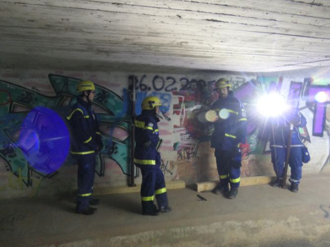 Dienstags-Ausbildung Abstützen