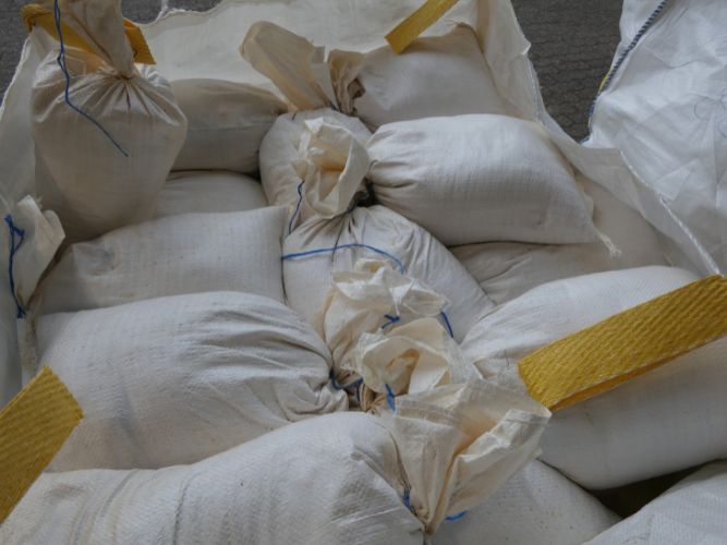 Ausbildung Sandsackverbau