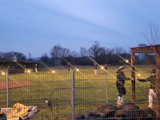 Ausleuchten für Saarlouis Hornets