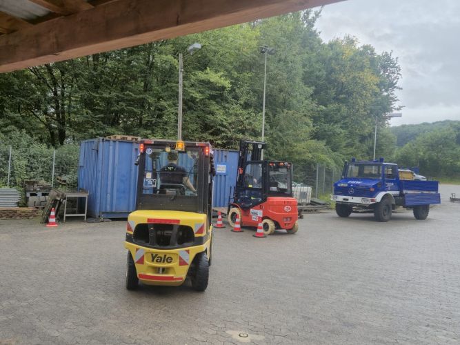 Bereichsausbildung Flurförderfahrzeuge 