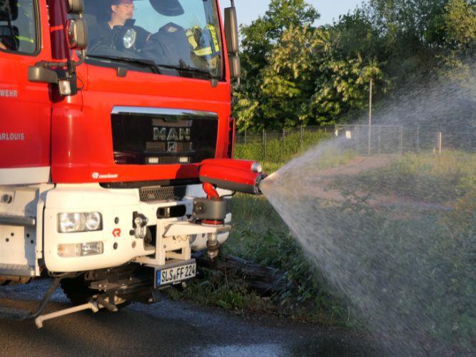 Besuch der Feuerwehr Saarlouis Lbz. Ost