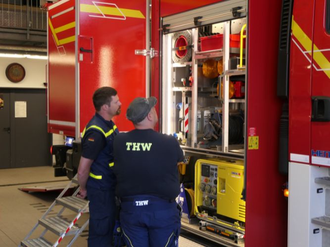 Kennenlernen der Freiwilligen Feuerwehr Ensdorf 