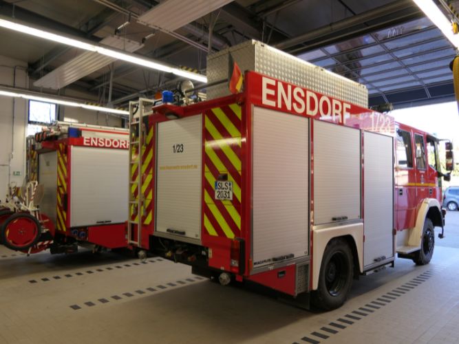 Kennenlernen der Freiwilligen Feuerwehr Ensdorf 