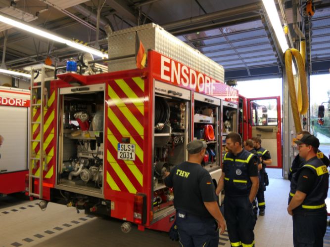 Kennenlernen der Freiwilligen Feuerwehr Ensdorf 