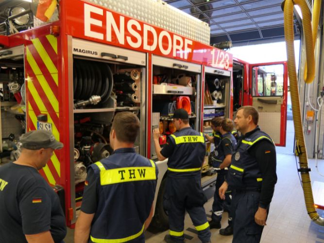 Kennenlernen der Freiwilligen Feuerwehr Ensdorf 