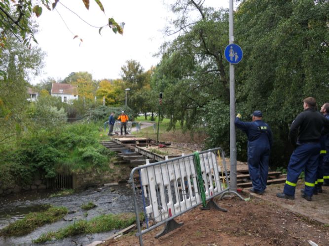 Projekt Brückenbau - Tag 1