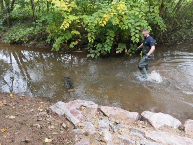 Projekt Brückenbau - Tag 1