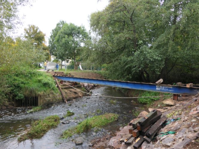 Projekt Brückenbau - Tag 1