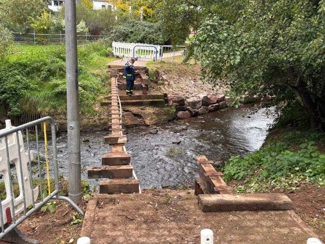 Projekt Brückenbau - Tag 1