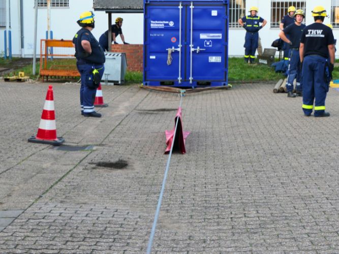 Dienstags-Ausbildung Bewegen von Lasten 