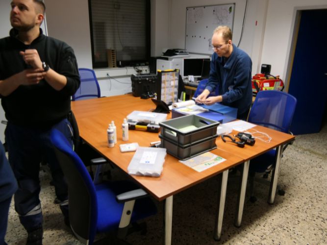 Dienstags-Ausbildung Erkunden 