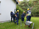 Dienstags-Ausbildung Einsatzübung (Abstützen/Ausleuchten) - Bild 23