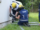 Dienstags-Ausbildung Einsatzübung (Abstützen/Ausleuchten) - Bild 34