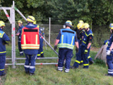Dienstags-Ausbildung Einsatzübung (Abstützen/Ausleuchten) - Bild 38