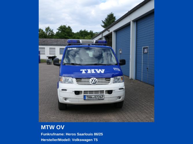 Fahrzeugvorstellung - MTW OV