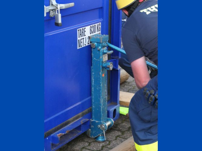 Gerätevorstellung - hydraulischer Heber