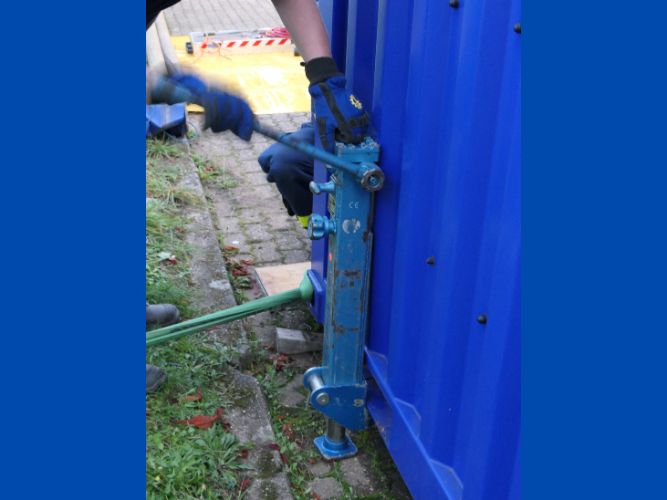 Gerätevorstellung - hydraulischer Heber