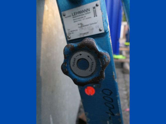 Gerätevorstellung - hydraulischer Heber