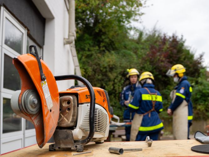 Grundausbildungsprüfung - St. Wendel 