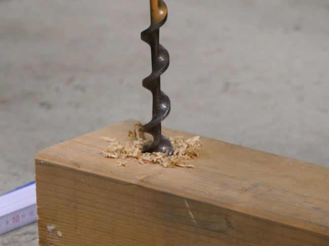 Dienstags-Ausbildung Holzbearbeitung