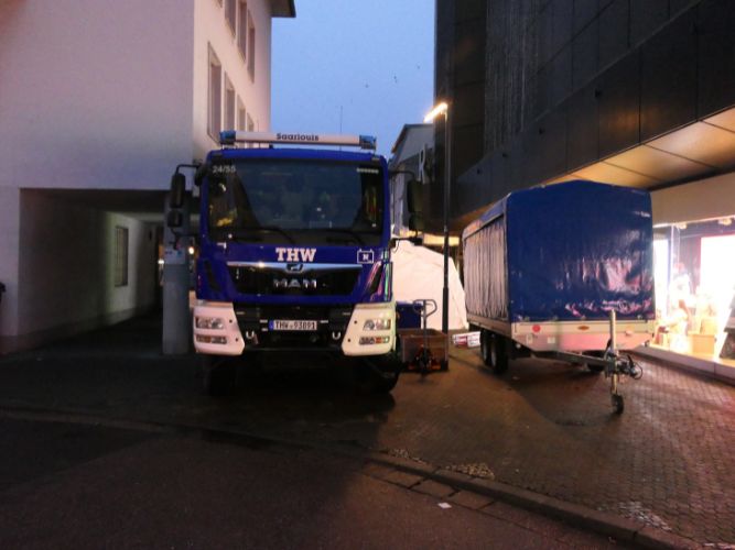 Traditionelle Erbsensuppe-Kochaktion 