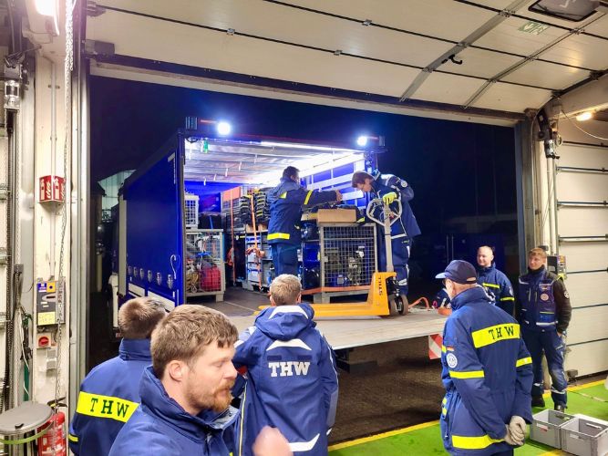 Dienstags-Ausbildung Transport und Sicherheit 