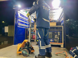 Dienstags-Ausbildung Transport und Sicherheit 