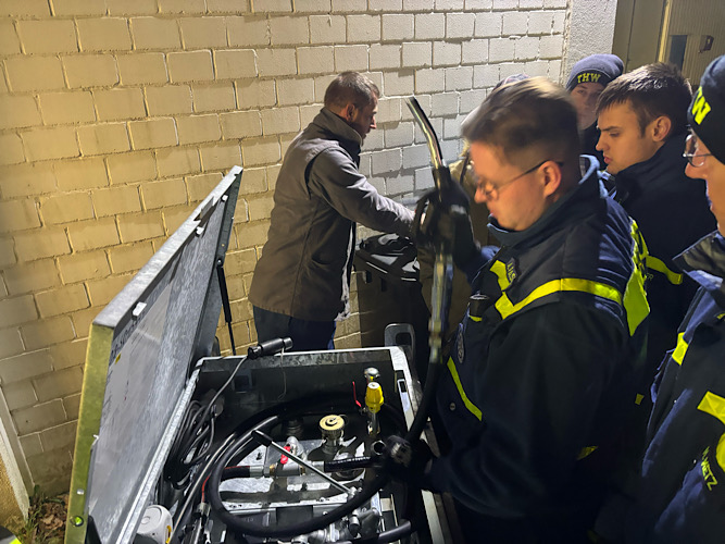 Ausbildung mobile Tankanlage 