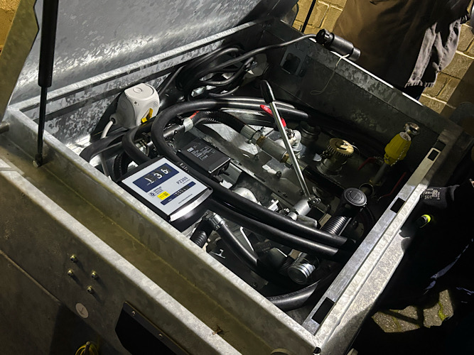 Ausbildung mobile Tankanlage 