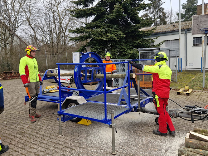 Bereichsausbildung Motorsägen Modul B Teil 1