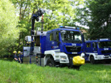 Transport der historischen Walze  - Bild 26