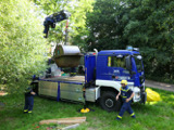 Transport der historischen Walze  - Bild 27