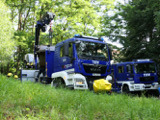 Transport der historischen Walze  - Bild 29
