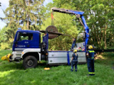 Transport der historischen Walze  - Bild 32