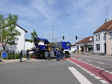 Transport der historischen Walze  - Bild 43