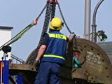 Transport der historischen Walze  - Bild 50