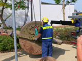 Transport der historischen Walze  - Bild 55
