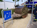 Transport der historischen Walze  - Bild 58