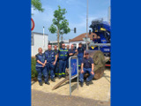 Transport der historischen Walze  - Bild 62